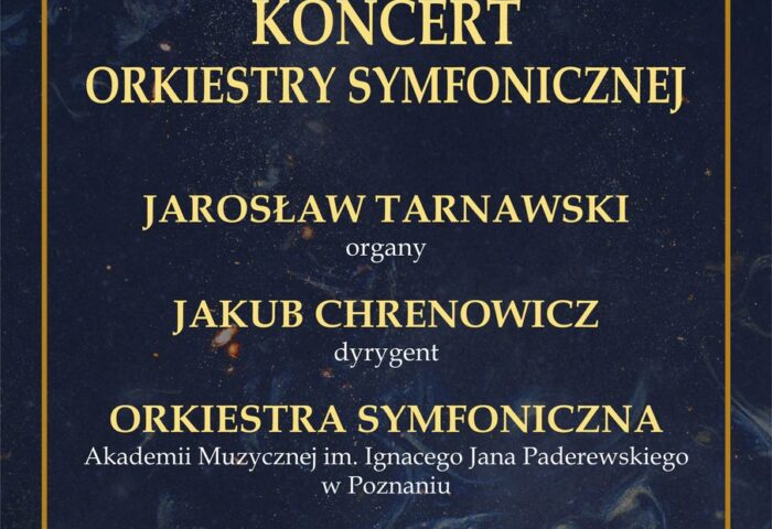 Afisz może zachęcać do przyjścia na koncert 10 marca 2023