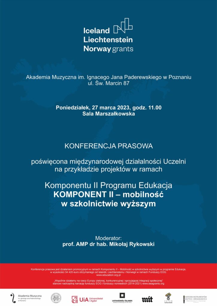 Plakat może zachęcać do przyjścia na konferencję