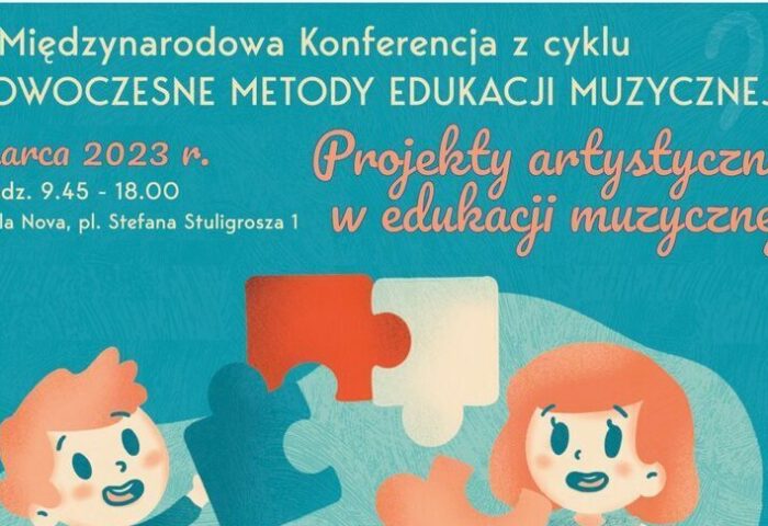 Baner konferencji edukacyjnej, może zachęcać do przyjścia na konferencję