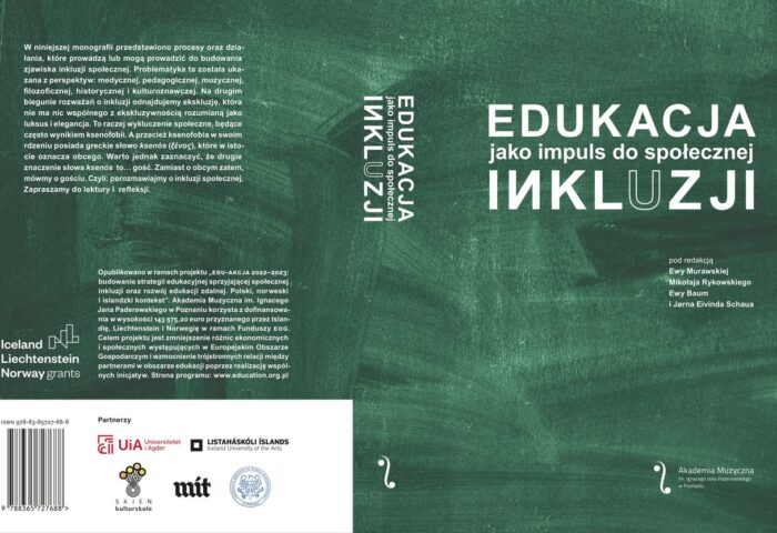 Okładka książki Edukacja jako impuls do inkluzji