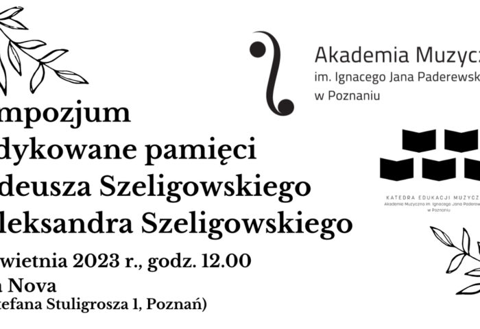 Baner może zachęcać do przyjścia na Sympozjum