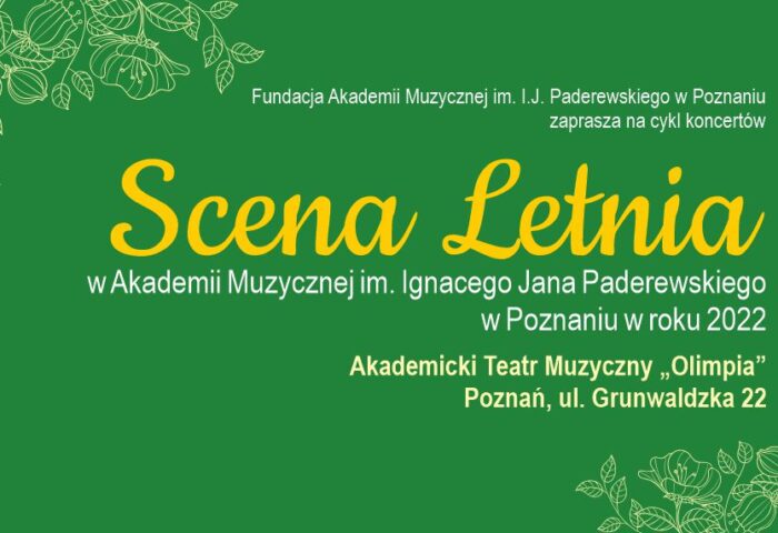 Scena Letnia - szyld